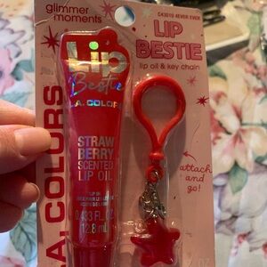 LA Colors Lip Bestie Lip Oil and Key Chain